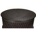Load image into Gallery viewer, Pansy Wooden Round 80cm Coffee Table - Brown