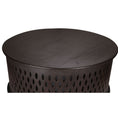Load image into Gallery viewer, Atila Wooden Round 80cm Coffee Table - Brown