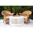 Load image into Gallery viewer, Atila Wooden Round 80cm Coffee Table - White