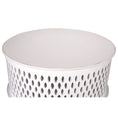 Load image into Gallery viewer, Atila Wooden Round 80cm Coffee Table - White