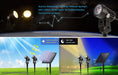 Load image into Gallery viewer, Solar LED Spotlights – Four Adjustable Heads