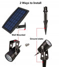 Load image into Gallery viewer, Solar LED Spotlights – Four Adjustable Heads