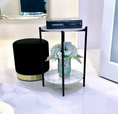 Load image into Gallery viewer, Interior Ave - Alba Black Side Table