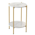Load image into Gallery viewer, Interior Ave - Alba Gold Side Table