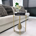 Load image into Gallery viewer, Interior Ave - Alba Gold Side Table