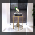 Load image into Gallery viewer, Interior Ave - Alba Gold Side Table
