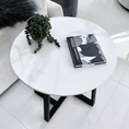 Load image into Gallery viewer, Interior Ave - Sienna Marble Stone Top Side Table