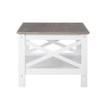 Load image into Gallery viewer, Coastal Coffee Table in White and Grey