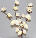 Load image into Gallery viewer, 1 Set of 50cm H 20 LED White Rose Tree Branch Stem Fairy Light Wedding Event Party Function Table Vase Centrepiece Decoration