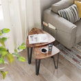 Load image into Gallery viewer, VASAGLE 3 Piece Nesting Coffee Tables Set