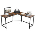 Load image into Gallery viewer, VASAGLE L-Shaped Computer Desk, Corner Desk for Study, Home Office, Gaming 149 x 149 x 75 cm