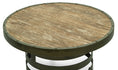 Load image into Gallery viewer, Retro Style Spiral Round Coffee Table with Wood Top