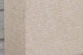 Load image into Gallery viewer, Bed Head King Beige Headboard Upholstery Fabric Tufted Buttons