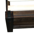 Load image into Gallery viewer, Bed Frame King Size in Solid Wood Veneered Acacia Bedroom Timber Slat in Chocolate