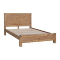 Load image into Gallery viewer, Bed Frame Queen Size in Solid Wood Veneered Acacia Bedroom Timber Slat in Oak