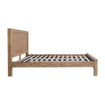 Load image into Gallery viewer, Bed Frame Single Size in Solid Wood Veneered Acacia Bedroom Timber Slat in Oak