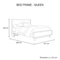 Load image into Gallery viewer, Queen Size Wooden Bed Frame in Solid Wood Antique Design Light Brown