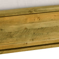 Load image into Gallery viewer, King Size Wooden Bed Frame in Solid Wood Antique Design Light Brown