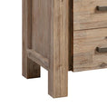 Load image into Gallery viewer, Bedside Table 2 drawers Night Stand in Solid Acacia Wood Oak Colour