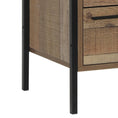Load image into Gallery viewer, Bedside Table 2 drawers Night Stand Particle Board Construction in Oak Colour