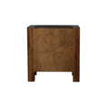 Load image into Gallery viewer, Bedside Table 2 drawers Night Stand Solid Wood Acacia Storage in Chocolate Colour