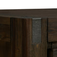 Load image into Gallery viewer, Coffee Table Solid Acacia Wood & Veneer 1 Drawers Storage Chocolate Colour