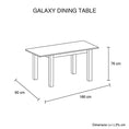 Load image into Gallery viewer, Dining Table White Top High Glossy Wooden Base