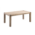 Load image into Gallery viewer, Dining Table with Solid and Veneered Acacia Large Size Wooden Base in Oak Colour