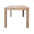 Load image into Gallery viewer, Dining Table 180cm Medium Size with Solid Acacia Wooden Base in Oak Colour