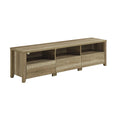 Load image into Gallery viewer, TV Cabinet 3 Storage Drawers with Shelf Natural Wood like MDF Entertainment Unit in Oak Colour