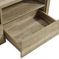 Load image into Gallery viewer, TV Cabinet 3 Storage Drawers with Shelf Natural Wood like MDF Entertainment Unit in Oak Colour