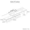 Load image into Gallery viewer, Marlin Tv Unit White