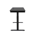Load image into Gallery viewer, Electric Standing Desk Sit to Stand Up Motorised Single motor Desks Black