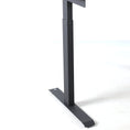 Load image into Gallery viewer, Electric Standing Desk Sit to Stand Up Motorised Single motor Desks Black