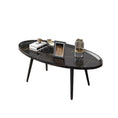 Load image into Gallery viewer, Coffee Table Living Room Accent Oval Table Contemporary Style Leisure Tea Table
