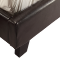 Load image into Gallery viewer, Queen PU Leather Bed Frame Brown