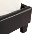 Load image into Gallery viewer, King PU Leather Bed Frame Black