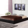 Load image into Gallery viewer, PU Leather Queen Bed Ensemble Frame