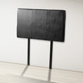 Load image into Gallery viewer, PU Leather Single Bed Headboard Bedhead - Black
