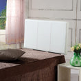 Load image into Gallery viewer, PU Leather Single Bed Headboard Bedhead - White