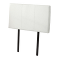 Load image into Gallery viewer, PU Leather Single Bed Headboard Bedhead - White