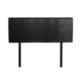Load image into Gallery viewer, PU Leather Double Bed Headboard Bedhead - Black