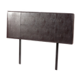 Load image into Gallery viewer, PU Leather Double Bed Headboard Bedhead - Brown