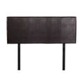 Load image into Gallery viewer, PU Leather Double Bed Headboard Bedhead - Brown