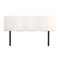 Load image into Gallery viewer, PU Leather King Bed Headboard Bedhead - White