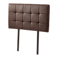 Load image into Gallery viewer, PU Leather Single Bed Deluxe Headboard Bedhead - Brown