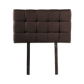 Load image into Gallery viewer, PU Leather Single Bed Deluxe Headboard Bedhead - Brown