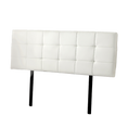 Load image into Gallery viewer, PU Leather King Bed Deluxe Headboard Bedhead - White