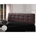 Load image into Gallery viewer, PU Leather King Bed luxe Headboard Bedhead - Brown