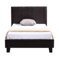 Load image into Gallery viewer, Single PU Leather Bed Frame Brown
